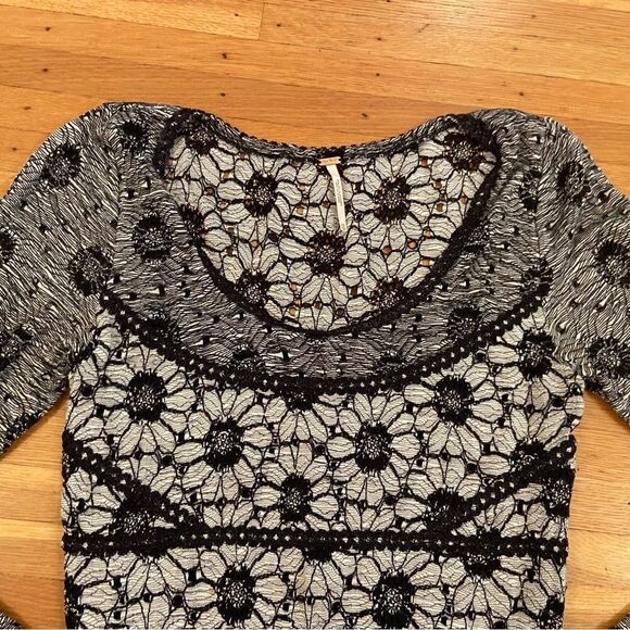 Free People Botanical Forest Floral Bodycon Dress - Picture 4 of 5